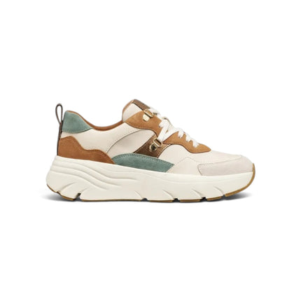 Sneakers Donna in Camoscio e Tessuto Multicolor Whisky | Geox D36UFE DIAMANTA WHISKY SAND Geox 