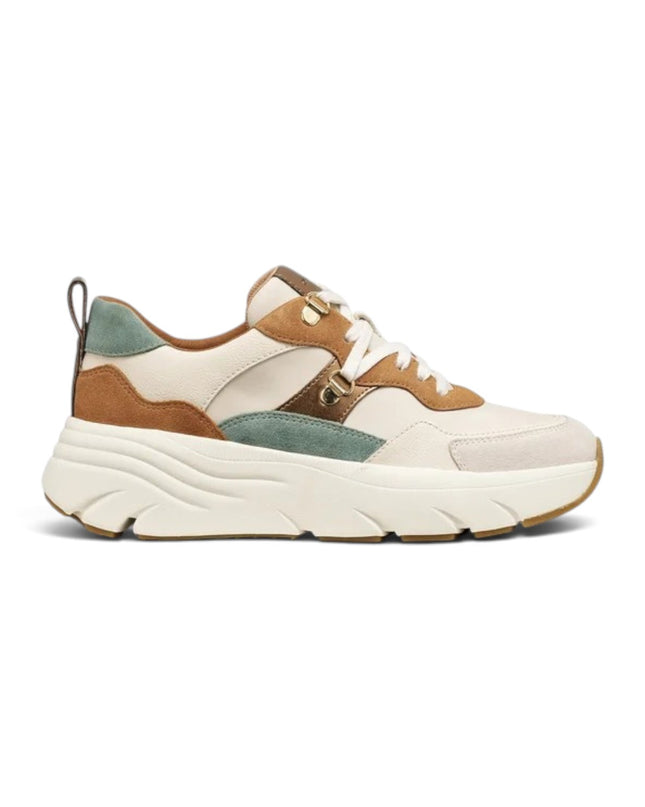 Sneakers Donna in Camoscio e Tessuto Multicolor Whisky | Geox D36UFE DIAMANTA WHISKY SAND Geox 