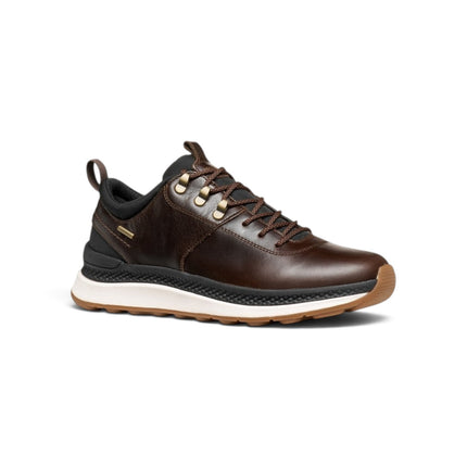 Sneakers Uomo Spherica Impermeabile Actif X2 in Pelle Marrone | Geox U56HMA SPHERICA ACTIF X2 BROWN Geox 