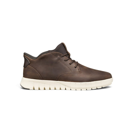 Stivaletto Uomo Flextride Plus FastIn Tessuto e Pelle Marrone | Geox U56MAB FLEXTRIDE PLUS COFFEE Geox 