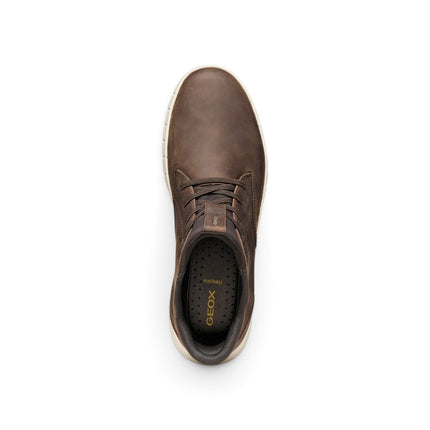 Stivaletto Uomo Flextride Plus FastIn Tessuto e Pelle Marrone | Geox U56MAB FLEXTRIDE PLUS COFFEE Geox 