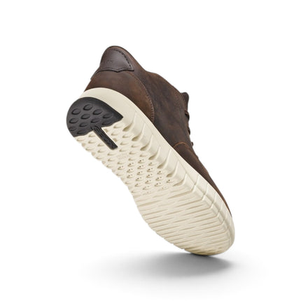 Stivaletto Uomo Flextride Plus FastIn Tessuto e Pelle Marrone | Geox U56MAB FLEXTRIDE PLUS COFFEE Geox 