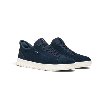 Sneakers Uomo Flextride Plus FastIn Tessuto e Camoscio Blu | Geox U65MAA FLEXTRIDE PLUS DARK BLUE Geox 