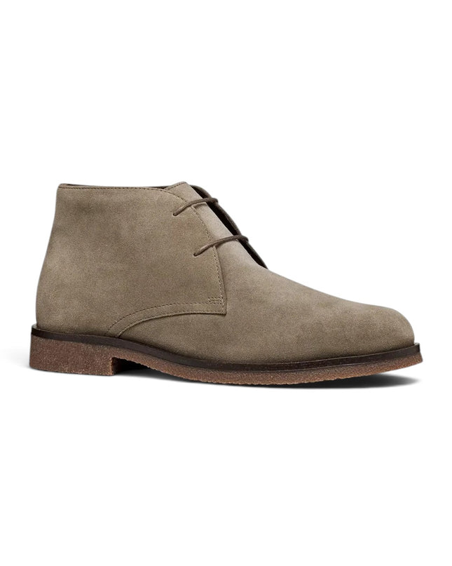 Polacchine Stivaletto Uomo in Camoscio Beige Tortora | Greox U6658D CLAUDIO GREY BROWN Geox 