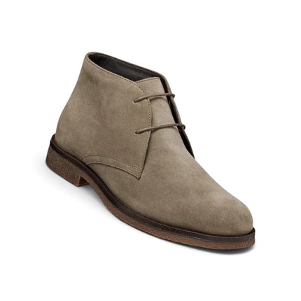 Polacchine Stivaletto Uomo in Camoscio Beige Tortora | Greox U6658D CLAUDIO GREY BROWN Geox 