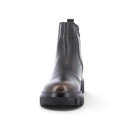 Stivaletto Donna in Pelle Tamponato Terra | Grunland PO1951 ROCE TERRA Grunland 
