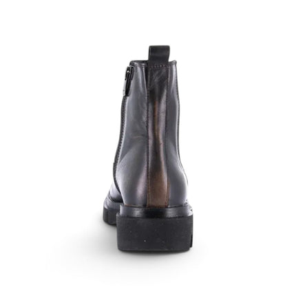 Stivaletto Donna in Pelle Tamponato Terra | Grunland PO1951 ROCE TERRA Grunland 