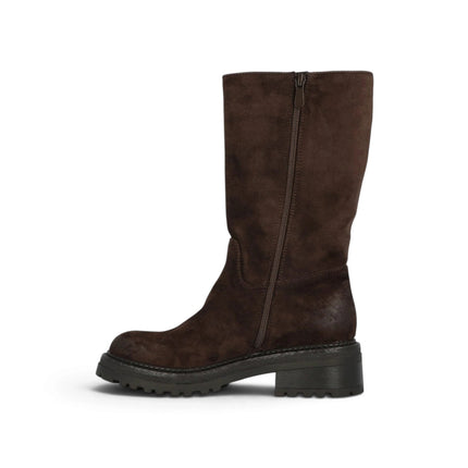Stivale Biker con Borchie Marrone | Jeep BYWAY BOOT DARK BROWN Jeep Footwear 
