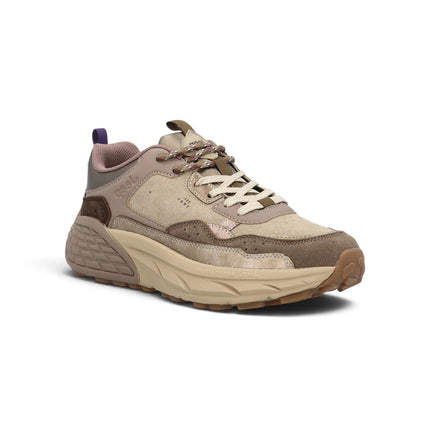 Sneakers Donna in Camoscio Multicolor Beige | Jeep GROOVE BEIGE Jeep Footwear 