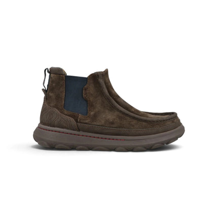 Stivaletti Chelsea Uomo in Camoscio Marrone | Jeep KAUAI WALLA CHELSEA DARK BROWN Jeep Footwear 