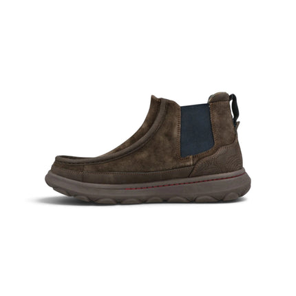 Stivaletti Chelsea Uomo in Camoscio Marrone | Jeep KAUAI WALLA CHELSEA DARK BROWN Jeep Footwear 