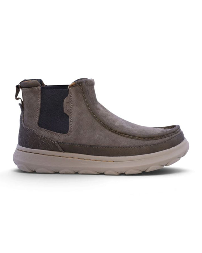 Stivaletti Chelsea Uomo in Camoscio Verde Military | Jeep KAUAI WALLA CHELSEA MILITARY Jeep Footwear 