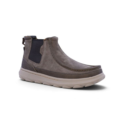 Stivaletti Chelsea Uomo in Camoscio Verde Military | Jeep KAUAI WALLA CHELSEA MILITARY Jeep Footwear 