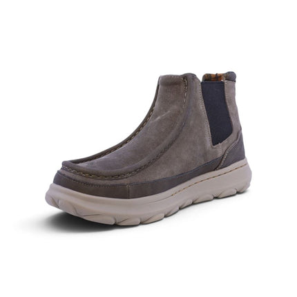 Stivaletti Chelsea Uomo in Camoscio Verde Military | Jeep KAUAI WALLA CHELSEA MILITARY Jeep Footwear 