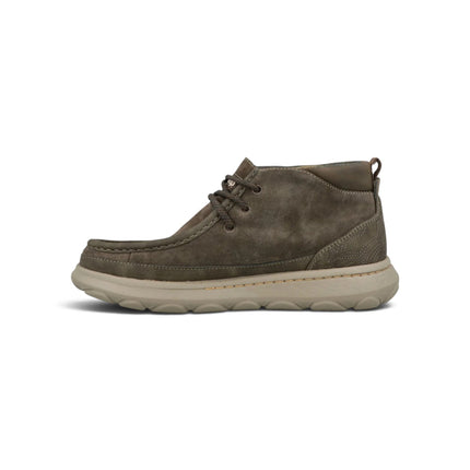Stivaletti Polacchine Uomo in Camoscio Verde Military | Jeep KAUAI WALLA MID MILITARY Jeep Footwear 