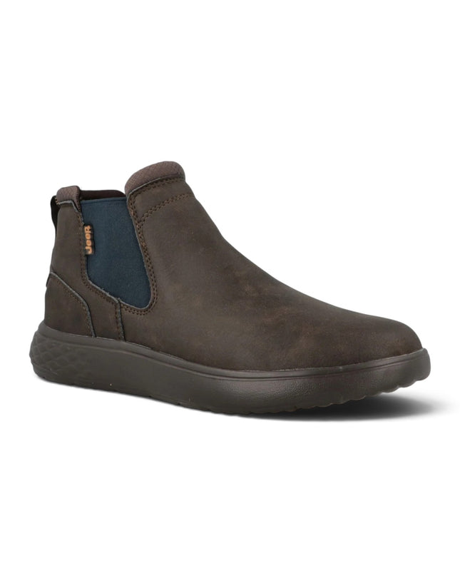 Stivaletti Chelsea Uomo Marrone | Jeep KOBI CHELSEA BROWN Jeep Footwear 