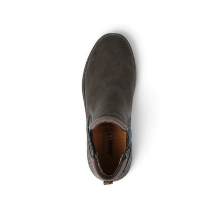 Stivaletti Chelsea Uomo Marrone | Jeep KOBI CHELSEA BROWN Jeep Footwear 