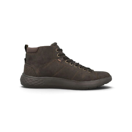 Stivaletti Uomo con Lacci e Zip Marrone | Jeep KOBI MID BROWN Jeep Footwear 