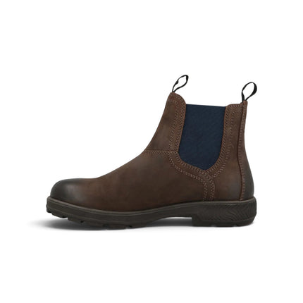 Stivaletto Chelsea Uomo in Pelle Marrone | Jeep Footwear QUAD BLUE Jeep Footwear 