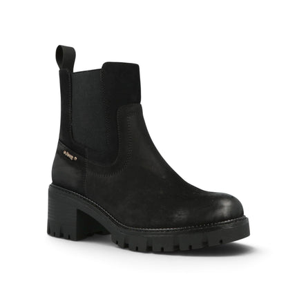 Stivaletti Donna con Tacco Nero | Jeep RAVEN CHELSEA BLACK Jeep Footwear 