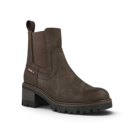 Stivaletti Donna con Tacco Marrone | Jeep RAVEN CHELSEA BROWN Jeep Footwear 