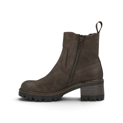 Stivaletti Donna con Tacco Marrone | Jeep RAVEN CHELSEA BROWN Jeep Footwear 