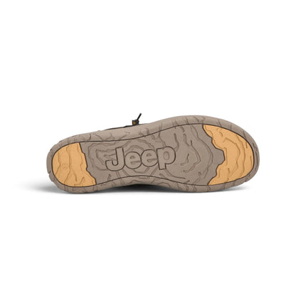 Polacchine Uomo in Ecopelle Marrone |  Jeep SAMOA MID DARK BROWN Jeep Footwear 