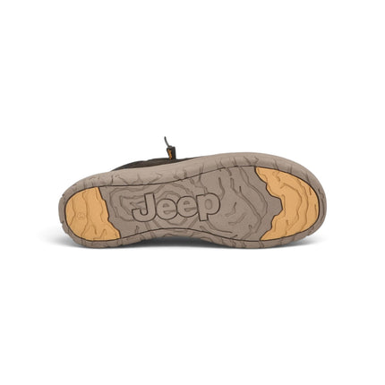 Polacchine Uomo Ingegnere  in Ecopelle Marrone | Jeep SAMOA WALLABEE MID DARK BROWN Jeep Footwear 