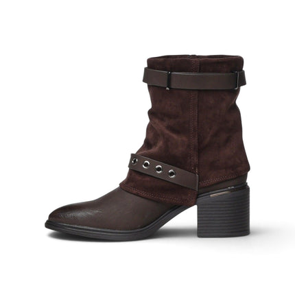 Stivali Donna in Ecopelle Marrone | Jeep TEX STRAP DARK BROWN Jeep Footwear 