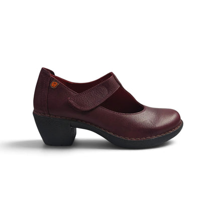 Pump Donna con Tacco in Pelle Bordo | Jungla 8305 BORDO Jungla 