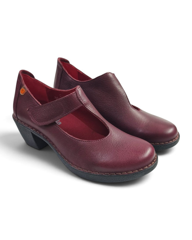 Pump Donna con Tacco in Pelle Bordo | Jungla 8305 BORDO Jungla 