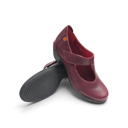 Pump Donna con Tacco in Pelle Bordo | Jungla 8305 BORDO Jungla 