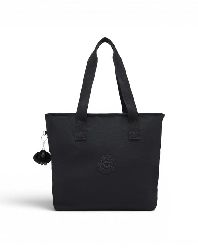 Borsa Tote Donna con Trousse in Tessuto Nero | Kipling ANINA BLACK NOIR Kipling 