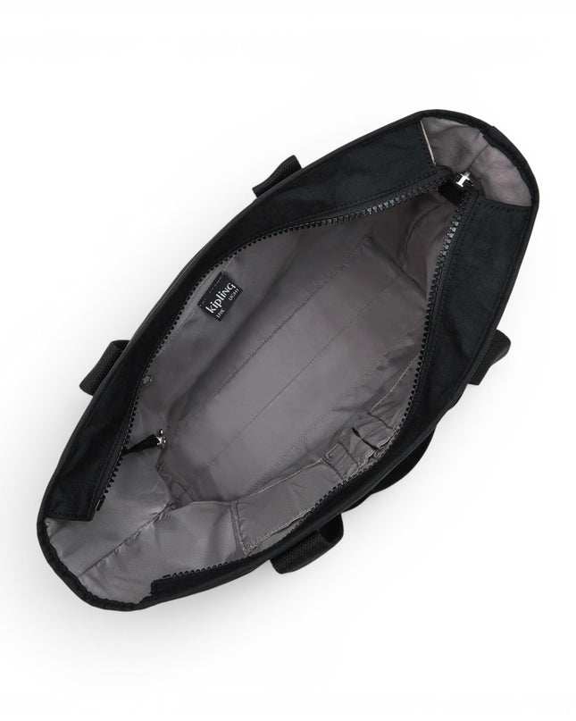 Borsa Tote Donna con Trousse in Tessuto Nero | Kipling ANINA BLACK NOIR Kipling 