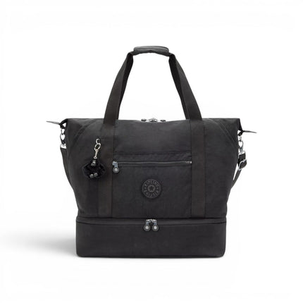 Borsone da Viaggio a Doppio Scomparto in Tessuto Nero | Kipling ART M WEEKENDER BLACK NOIR Kipling 
