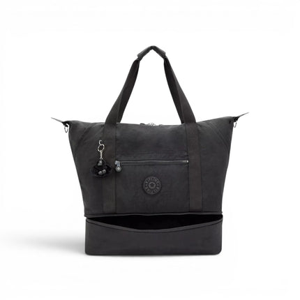 Borsone da Viaggio a Doppio Scomparto in Tessuto Nero | Kipling ART M WEEKENDER BLACK NOIR Kipling 