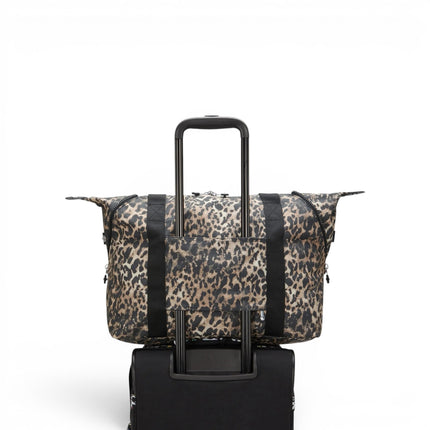Borsone Shopper Viaggio in Tessuto Leopardato | Kipling ART M WILD LEOPARD Kipling 