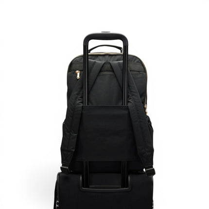 Zaino Grande con Scomparto per PC in Tessuto Nero | Kipling BIANA GOLD BLACK Kipling 