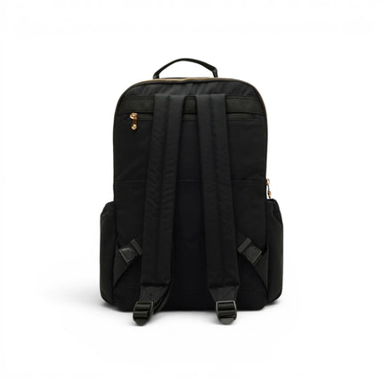 Zaino Grande con Scomparto per PC in Tessuto Nero | Kipling BIANA GOLD BLACK Kipling 