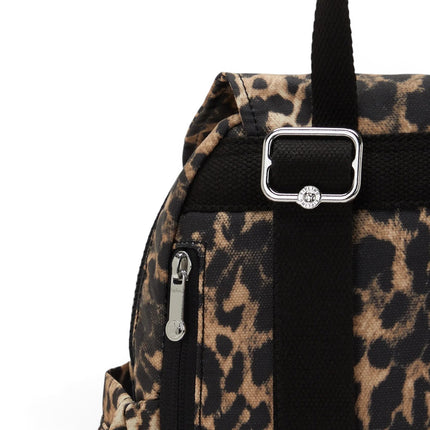 Zainetto Multitasche in Tessuto Leopard | Kipling CITY POCKET MINI WILD LEOPARD Kipling 