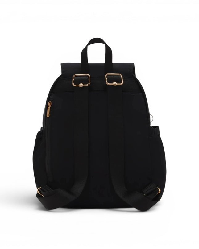 Zaino Multitasche in Tessuto Nero | Kipling CITY POCKET S BLUSH GOLD BLACK Kipling 