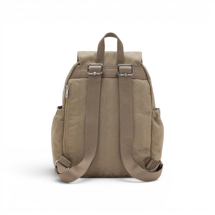 Zaino Multitasche in Tessuto Beige | Kipling CITY POCKET S DIAMOND WAVE Kipling 