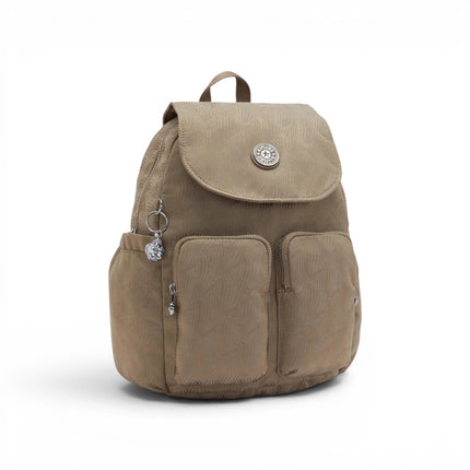 Zaino Multitasche in Tessuto Beige | Kipling CITY POCKET S DIAMOND WAVE Kipling 