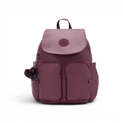 Zaino Multitasche in Tessuto Vino | Kipling CITY POCKET S GRAPE WINE MET Kipling 