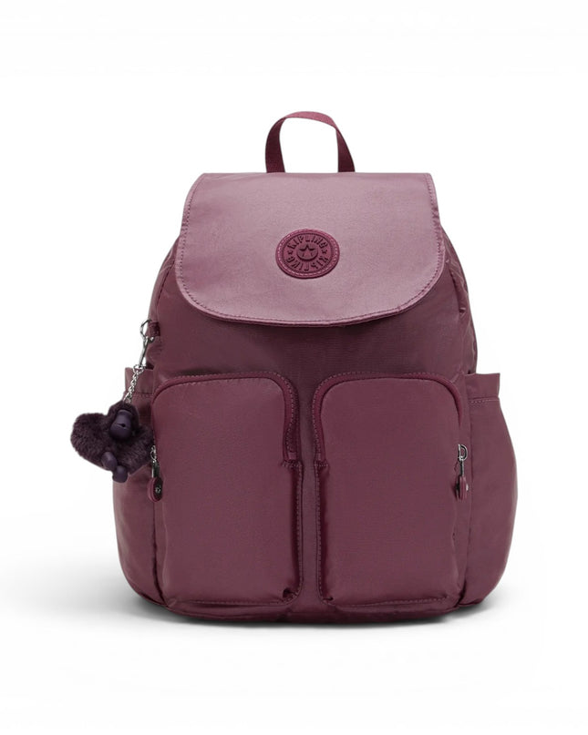 Zaino Multitasche in Tessuto Vino | Kipling CITY POCKET S GRAPE WINE MET Kipling 