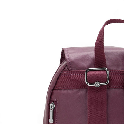 Zaino Multitasche in Tessuto Vino | Kipling CITY POCKET S GRAPE WINE MET Kipling 