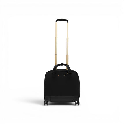Trolley da Lavoro Quattro Ruote in Tessuto Nero | Kipling COMMUTER BLUSH GOLD BLACK Kipling 