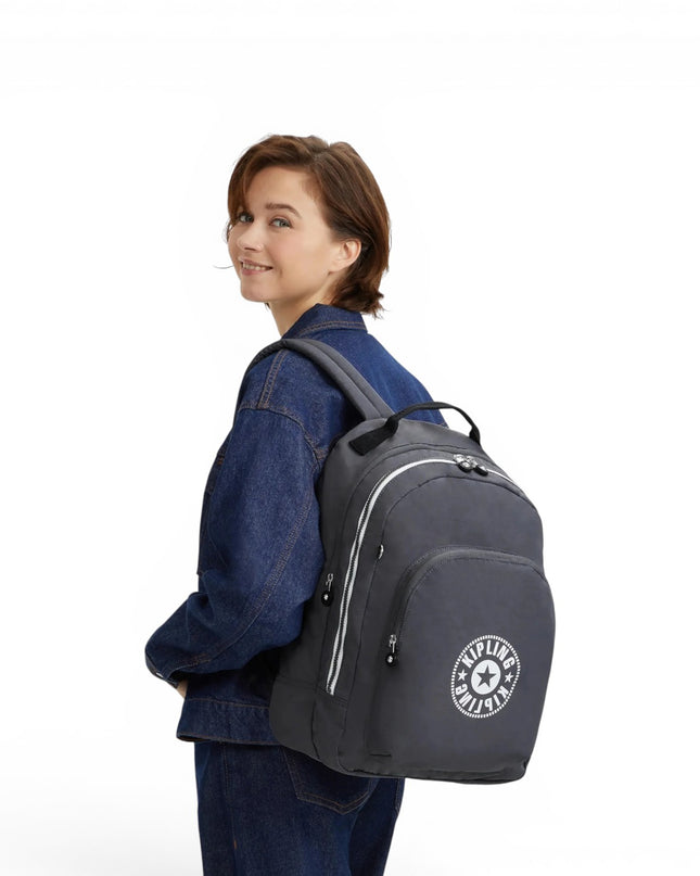 Zaino Grande Leggero Porta PC Grigio | Kipling CURTIS XL MOONLIT GREY C Kipling 