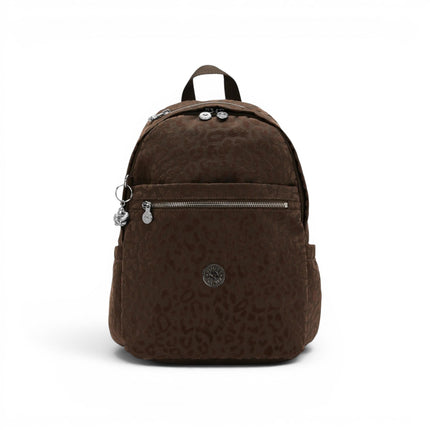 Zainetto Multitasche in Tessuto Soft Leopard Marrone | Kipling DELIA LEO SOFT LEOPARD Kipling 