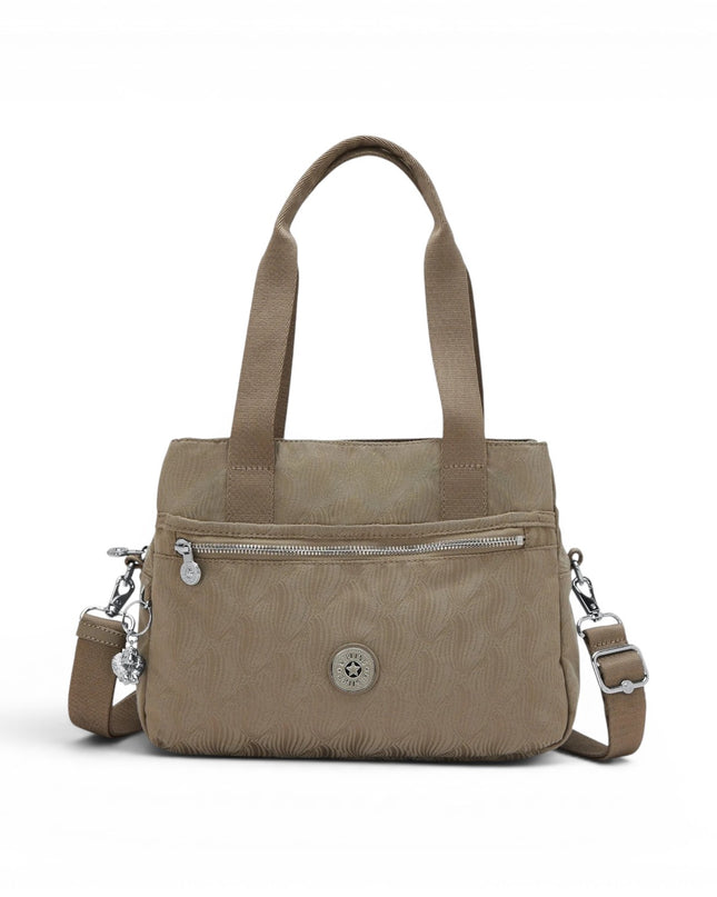 Borsa Multitasche con Tracolla in Tessuto Beige | Kipling ELYSIANA DIAMOND WAVE Kipling 